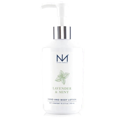 Niven Morgan Lavender & Mint Hand and Body Lotion 10.5 Fl.oz