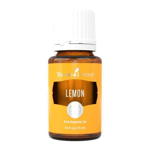 Young Living Premium Grade Lemon Essential Oil 15ml, 100% Pure & Natural Invigorating Aromatherapy Young Living Certified Energize and Refresh Mind Body and Spirit Uplifting Mood Enhancing Focus