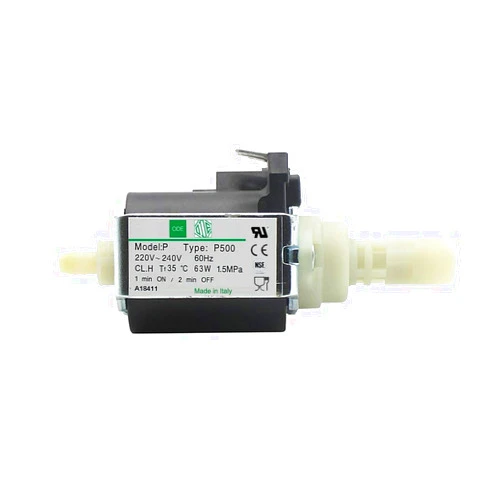Unknowm Pump P500 63W AC 230V 60HZ Water Solenoid Pump Electromagnetic Pump for Coffee Machines Floor Cleaning Machine Ironing Station