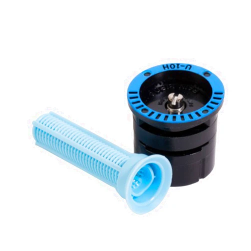Rain Bird Plastic U Series MPR Mozzle with Screen and Half Circle Pattern, 10'