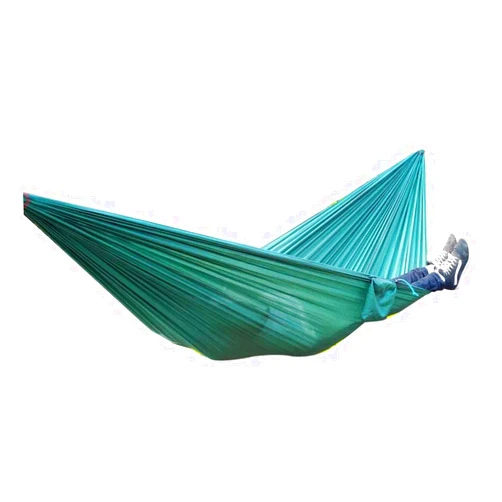 VSULZVNU Swings Seats Parachute Nylon Fabric Outdoor Hammock Two Person Lover Family Travel Camping Sleeping Swing Hanging Bed 270 * 140 Play Set Swings (Color : N0.3)