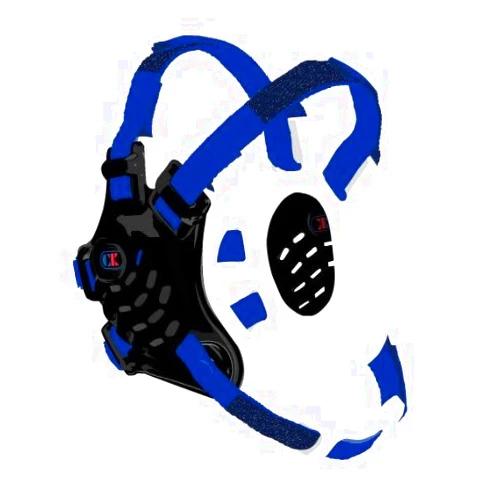 Cliff Keen Wrestling-Protective-Headgear Cliff Keen F5 Tornado Headgear Black/White/Royal Blue One Size