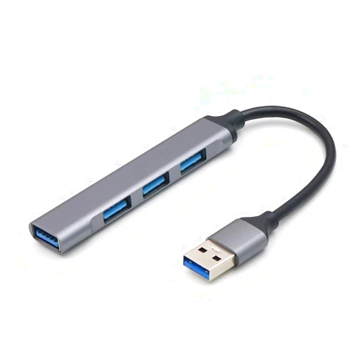 Ailana Laine USB Hub, 4 Port USB Hub with 3 x USB 2.0 Ports and USB 3.0 Port, Super Fast Ultra Thin Mini USB Adapter Compatible with PC,Laptop, Keyboard, Windows, Linux System