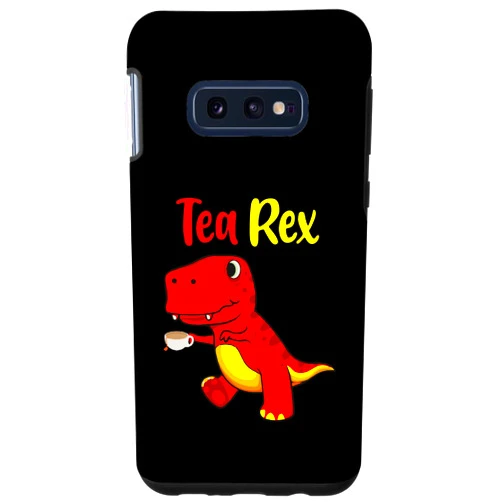 Tee Zubehör Galaxy S10e Tea Rex for tea lovers Case