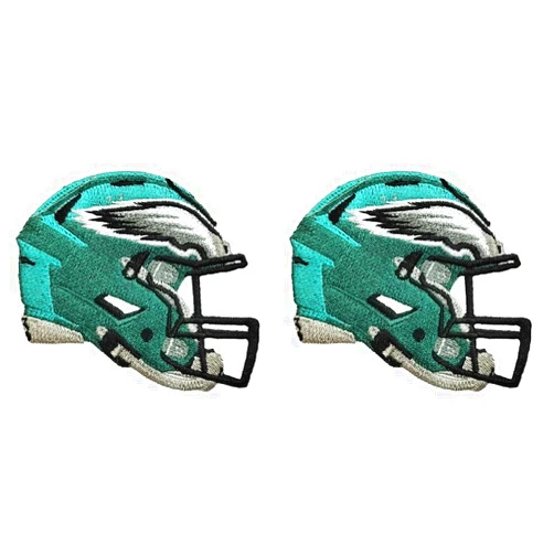 RedDoor_Hill 2PCS Helmet Patches Iron on for Clothing Embroidered Self-Adhesive Patch DIY Sticker Applique Sewing Badges