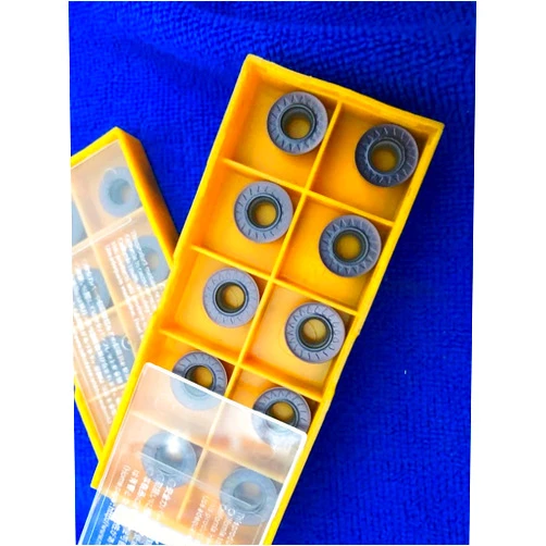 Mc-toolsparts Replacement Part for M.C 10pcs RPMT1204MOE-JS VP15TF RPMT1204M0E CNC Blade Carbide
