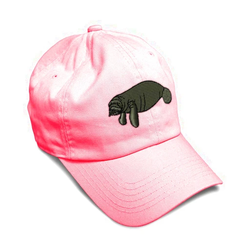 Speedy Pros Soft Baseball Cap Manatee Embroidery Ocean and Manatee Embroidery Cotton Dad Hats for Men Women