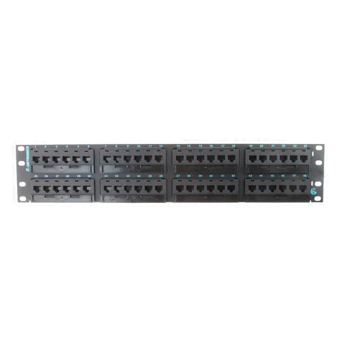 Ortronics OR-PHD66U48 - Ortronics Clarity 6 Patch Panel, Six-Port Modules, 48-Port