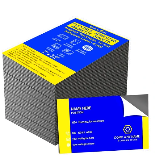 SALEX Business Card Magnets Peel and Stick 2