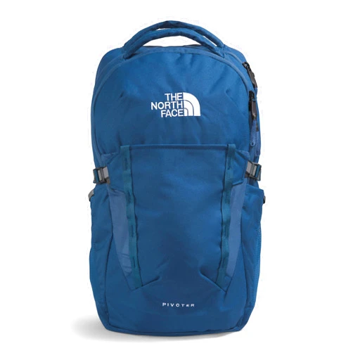 THE NORTH FACE Pivoter Everyday Laptop Backpack, Shady Blue/TNF White-NPF, One Size