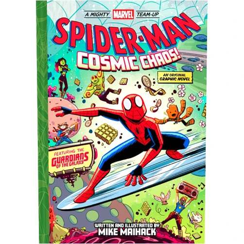 Mike Maihack Spider-Man: Cosmic Chaos! (A Mighty Marvel Team-Up): An Original Graphic Novel (A Mighty Marvel Team-Up, 3) (Volume 3)