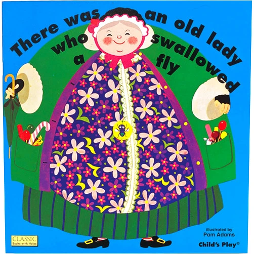 Pam Adams There Was an Old Lady Who Swallowed a Fly (Classic Books)