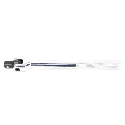 ViaGasaFamido 1/2'' Drive Breaker Bar 10 inch Steel Rod F Steer Extended Adjustable Socket Wrench 180 Degree Driving Head Wrench for Rod Repairing