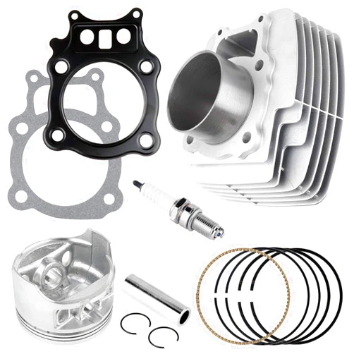 Caltric Cylinder Piston Ring Gasket Compatible with Honda 12100-Hn5-670 13101-Hn5-670 13010-Hn5-671