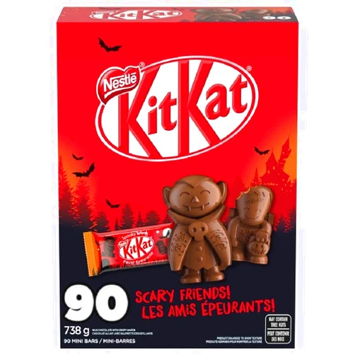 Kit Kat NESTLÉ KITKAT Halloween Scary Friends 90 pack 738 g
