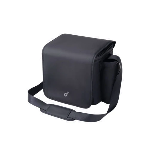 Soundcore Nebula Portable Carry Bag for P1&P1i Projector, Compact and Lightweight Travel Case with Adjustable Storage, Shoulder Strap, and Durable Waterproof Polyester Fabric
