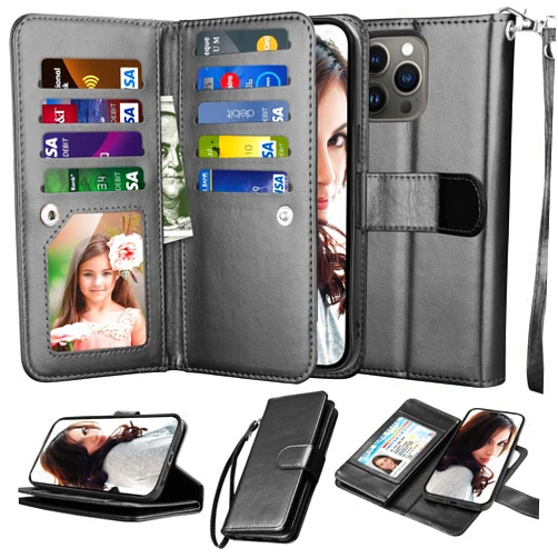 Njjex Wallet Case for iPhone 14 Pro 6.1