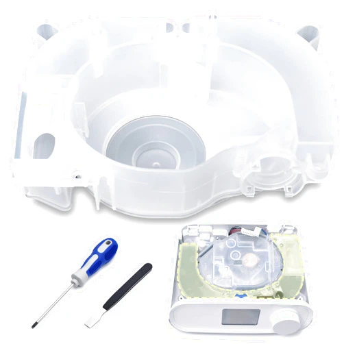 Medihealer CPAP Filter Assembly for Dreamstaion, Empty Plastic Housing/Air Chamber Compatible with DreamStation,Without The Foam.