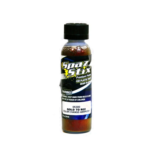 Spaz Stix Color Changing Paint Gold to Red 2oz