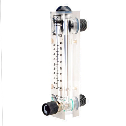 Tatoko LZT M-15 0.1-1GPM 0.5-4LPM Water Flow Meter Panel Mount Type FlowmeterMeters