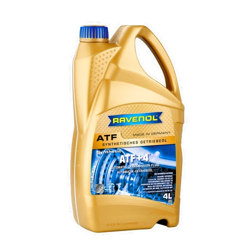 RAVENOL J1D2134-004 ATF (Automatic Transmission Fluid) - ATF +4 Fluid (4 Liter)