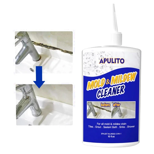 APULITO Household Black Stain Cleaner Gel for Bathroom Kitchen Household Cleaning (10 Fl Oz (Pack of 1))