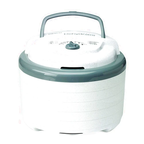 NESCO FD-75A Snackmaster Pro Food Dehydrator, For Snacks, Fruit, Beef Jerky, Gray