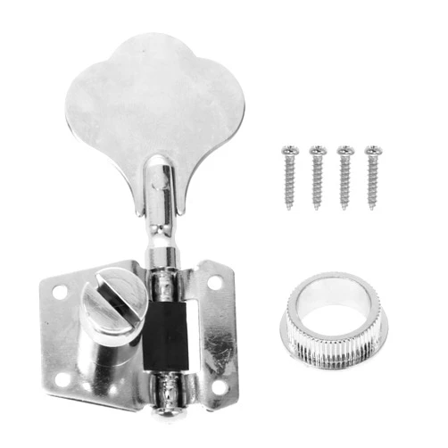 Milisten 1 set Electric Bass Guitar Tuning Pegs Right Handed Machine Heads for Jazz and Precision Models String Button Tuner Replacement