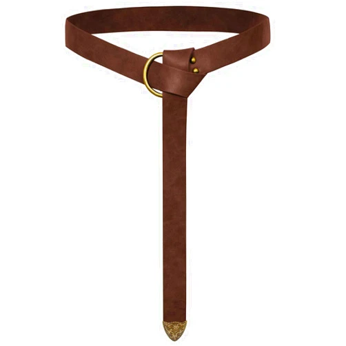 Scarlet Darkness Medieval Leather Belt Renaissance Accessory Pirate Viking Belt