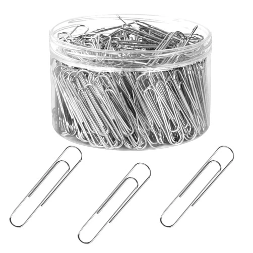 Joyberg 280 Pcs Large Paper Clips, 2 Inch Jumbo Paper Clips, Silver Paperclips, Stainless Steel Paper Clips Large, Paperclips Office for Teacher Supplies School Supplies Teacher Supplies