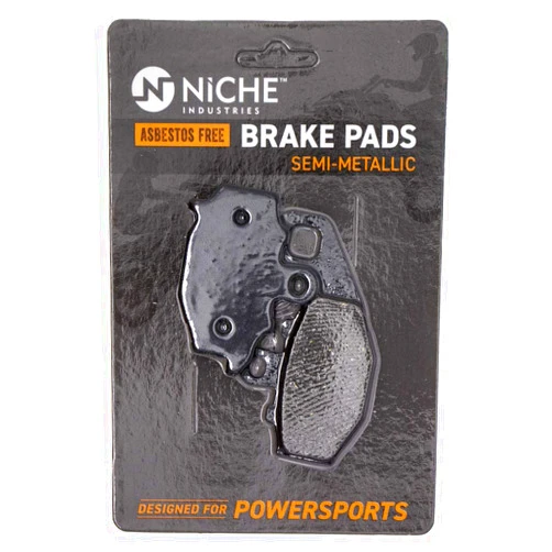 NICHE Brake Pad Set for Kawasaki Ninja ZX6R ZX9R ZZR600 ZX10R 43082-0004 Rear Semi-Metallic