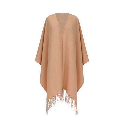 Shepherds Land 100% Lambswool Ruana Cape