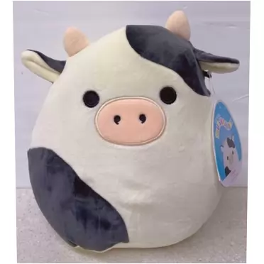 Squishmallows 8'' Farm and Sealife Squad Stuffed Animal Plush Toy for Birthday (Connor Cow) (s8-#343)