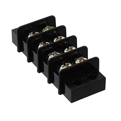 TE CONNECTIVITY / BUCHANAN 1546306-4 TERMINAL BLOCK, BARRIER, 4POS, 22-12AWG (50 pieces)