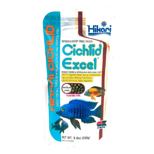 Hikari 8.8-Ounce Cichlid Excel Floating Pellets for Pets, Medium