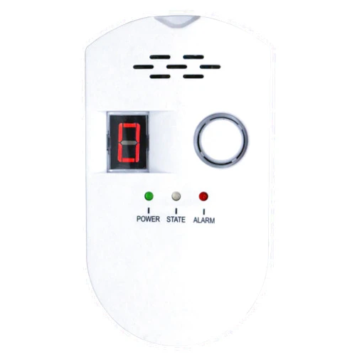 Zswell Natural Digital Gas Detector, Home Gas Alarm, Gas Leak Detector,High Sensitivity LPG LNG Coal Natural Gas Leak Detection, Alarm Monitor Sensor Home/Kitchen