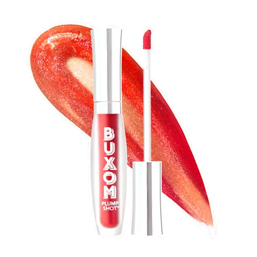 BUXOM Plump Shot Collagen-Infused Lip Serum, Lip Plumping Gloss, Formulated with Collagen, Peptides, Hyaluronic Acid, Avocado & Jojoba Oil