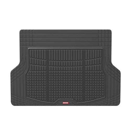 Motor Trend Premium FlexTough All-Protection Cargo Mat Liner – w/Traction Grips & Fresh Design, Heavy Duty Trimmable Trunk Liner for Car Truck SUV, Black (OF-985-BK)