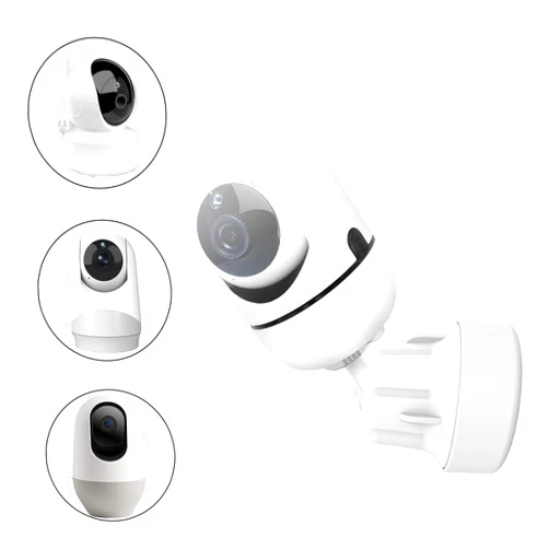 Derebir Adjustable Baby Monitor Wall Mount Compatible with Hellobaby, iFamily, OKAIDI, Blemil, ANMEATE, Nooie and Baby Cameras with 1/4 Threaded Hole, for HelloBaby HB6550/HB65/HB66/HB6339/HB40