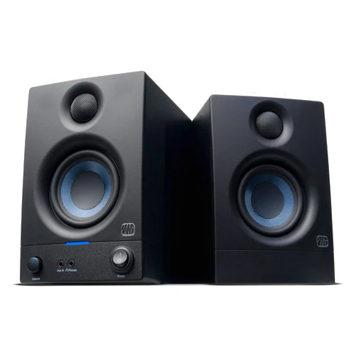 PreSonus Eris 3.5 Studio Monitors, Pair — Powered, Active Monitor Speakers for Near Field Music Production, Desktop Computer, Hi-Fi Audio