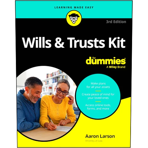 Aaron Larson Wills & Trusts Kit For Dummies