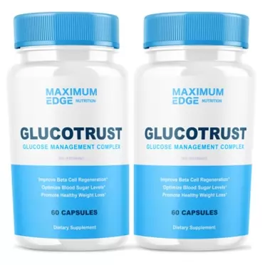 IDEAL PERFORMANCE (2 Pack) Glucotrust Capsules Gluco Trust Supplement Pills Glucose (120 Capsules)