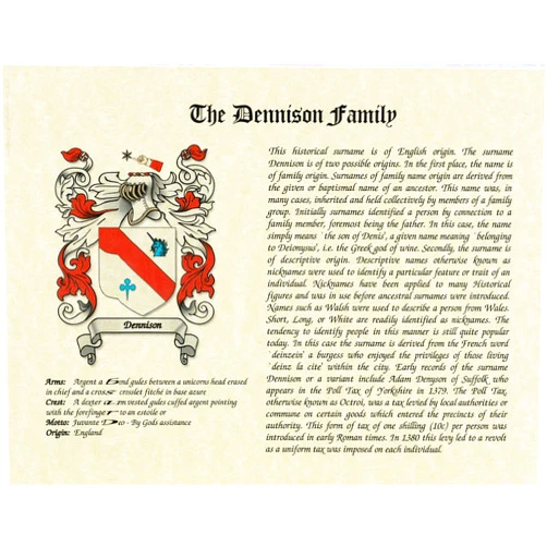 Custom Coat of Arms Crest - History Family Surname Print Artwork 8.5 x 11 Genealogy Print | Wall Decor Ancestry Family Tree