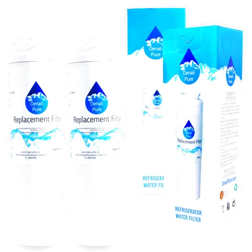 Upstart Battery 2-Pack Denali Pure Replacement for Viking RWFFR Refrigerator Water Filter - Compatible with Viking UKF8001 Fridge Water Filter Cartridge