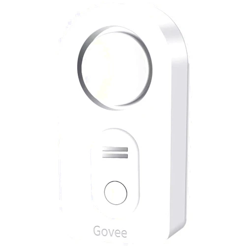 Govee Water Detectors 2 Pack, 100dB Adjustable Audio Alarm Sensor, Sensitive Leak and Drip Alert, for Kitchen Bathroom Basement (Battery Included)