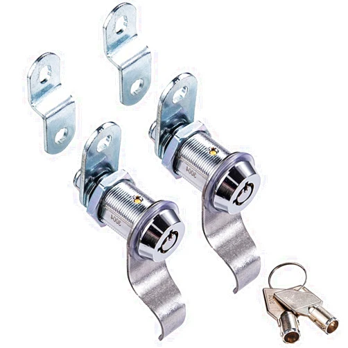 WOOCH RV Locks with Handle for Storage Door 1-1/8 Inch, Camper Storage Locks for Travel Trailer Compartment Cabinet Drawer with Keys, Keyed Alike, 2 Pack