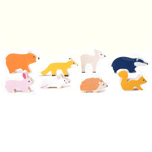 Bigjigs Toys 100% FSC® Certified Woodland Animals