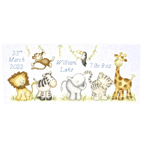Bothy Threads Cross Stitch Kit - Jungle Welcome