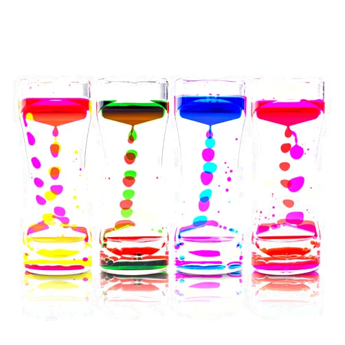 Super Z Outlet Liquid Motion Bubbler for Sensory Play, Fidget Toy, Children Activity, Desk Top, Assorted Colors (1 Piece)