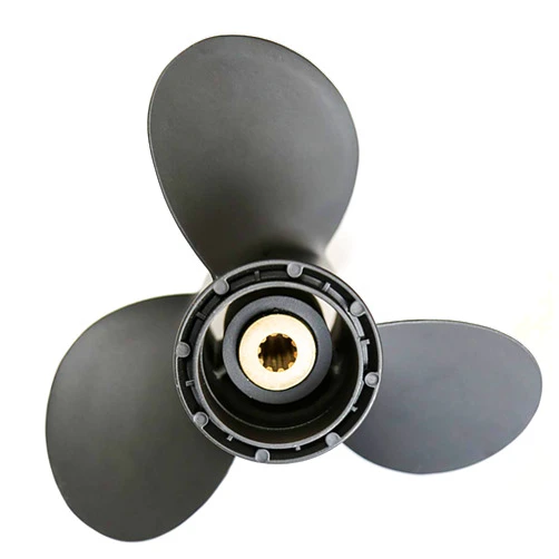 FLISH Aluminum Outboard Propeller Boat Props (Diameter 9 1/4) for Suzuki Outboard Engine 8-20HP 10 tooth spline,RH